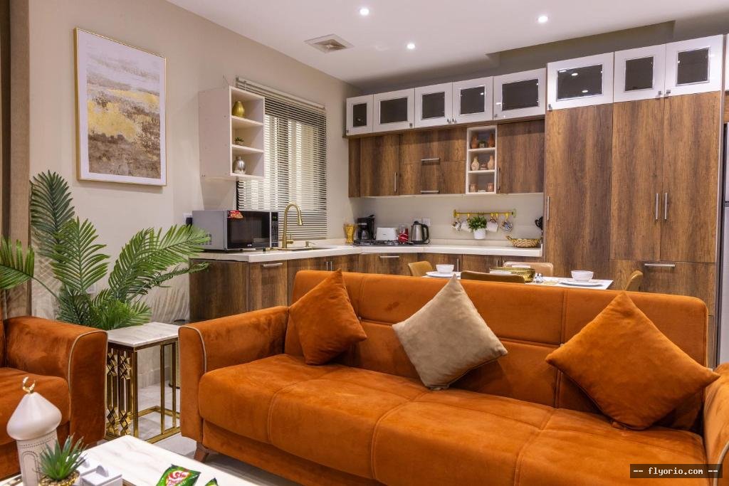 TYBh LLShQQ ALFAKhRhTaiba Luxury Apartments - 3 Bedrooms, 5 mins to Haram! Photo
